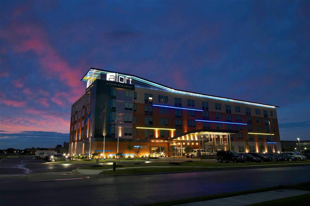 Aloft Tulsa Downtown Hotel Exterior foto